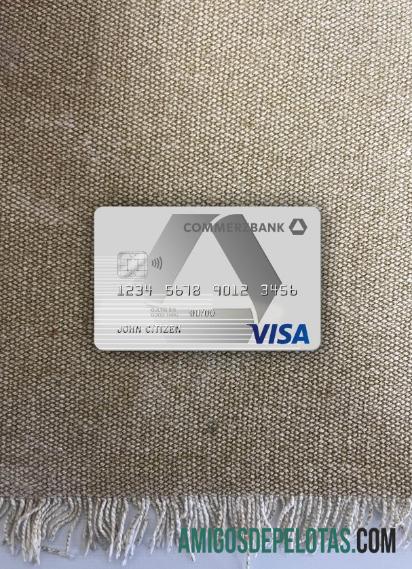 Alemanha Commerzbank Visa Card Photolook Front modelo